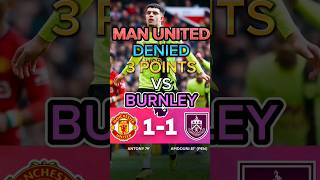 Man United 11 Vs Burnley [upl. by Aihtiekal]