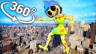 Inside Out  City in 360° Video  VR  8K   Inside Out Emotions insanity [upl. by Ellicul922]