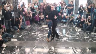 Isabelle amp Felicien Kizomba  Salson Bilbao 2015 [upl. by Beaner581]