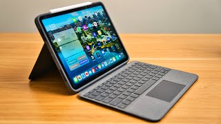 iPad Pro Logitech Folio Touch Review  A 160 STEAL [upl. by Scully]