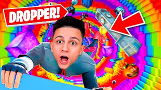 EL DROPPER EXTREMO DE FORTNITE MINIJUEGO  Ampeterby7 [upl. by Docile]