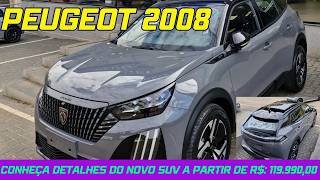 PEUGEOT 2008 2025 ENFIM LANÇADO OFICIALMENTE COM PREÇOS ULTRACOMPETITIVOS SAIBA MAIS DETALHES [upl. by Raybourne]