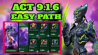 Mcoc Act 916 easy Path Completion [upl. by Enymsaj737]