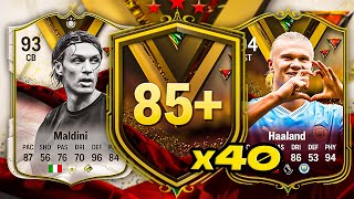 40x 85 PLAYER PICKS amp DYNASTIES PACKS 😨 FC 24 Ultimate Team [upl. by Adnolaj]