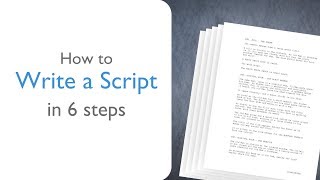 How to Make an Animated Film  Part 2 The Script [upl. by Fleck]