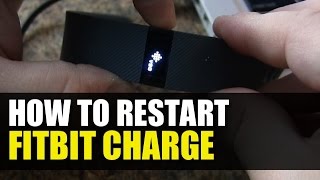 Fitbit Charge  How to Reboot or Restart [upl. by Reube]