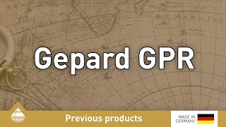 Gepard GPR ground penetrating radar  Applications and functionality [upl. by Mera]