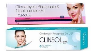 clinsol gel review in hindi  clinsol gel for pimple  clinsol gel ke fayde [upl. by Savitt]