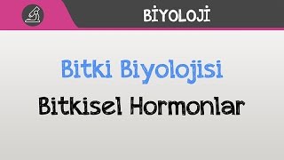 Bitki Biyolojisi  Bitkisel Hormonlar [upl. by Holland830]