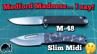 Unboxing 2 massive Medfords on loan… the S35VN M48 amp the S45VN Slim Midi knives [upl. by Attlee]