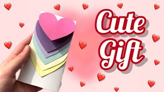 DIY BIRTHDAY GIFT IDEA  CUTE GIFT EASE PRESENT IDEA  DIY GIFT 💗 [upl. by Nilknarf]