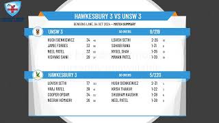 Hawkesbury 3 v UNSW 3 [upl. by Aida]