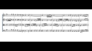 Gigue for woodwinds from Menuet amp Gigue piece  Toni Tudurí [upl. by Edita]