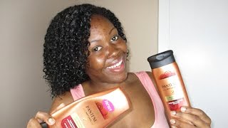 Pantene truly NATURAL Hair  Demo amp Review [upl. by Nyrok847]