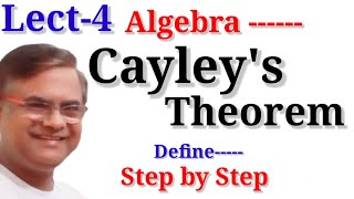 Cayleys Theorem Algebra group Theory Bsc Maths [upl. by Rebah]