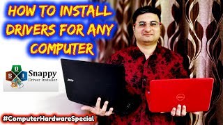 How to install Drivers for any Computer [upl. by Witkin]