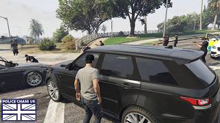 Police Chase UK  Unmarked Range Rover  GTAV LSPDFR 2019 [upl. by Ehtyaf]