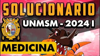 SOLUCIONARIO 2024 I 🔥 San Marcos 📢MEDICINA [upl. by Fondea]