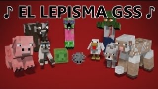 El Lepisma Gsss  Minecraft Parodia el Pollito Pio [upl. by Lyrac]