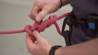 Tying In With a Figure 8 Knot  The Ultimate Guide To Belaying [upl. by Cichocki]