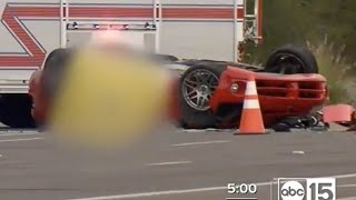 JR Garage Viper Involved in Lethal Crash [upl. by Orestes931]