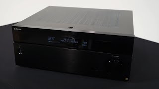 New at CEDIA Sonys STRZA5000ES 130 watts x 9 channel Receiver [upl. by Hut]