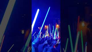 Lightsaber Meetup at Galaxies Edge [upl. by Minne]