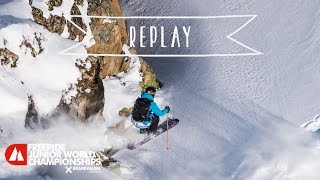 REPLAY  Freeride Junior World Championships 2016 GrandvaliraAndorra [upl. by Shayla]