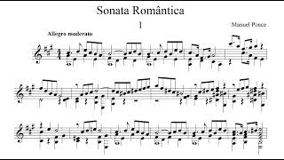 Manuel Ponce  Sonata Romântica I Allegro Moderato  Tadeu do Amaral [upl. by Amrita]