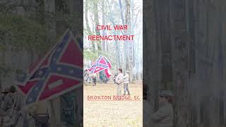 How many Civil War reenactors are there  Civil War Reenactment in Broxton Bridge South Carolina [upl. by Pearlstein]