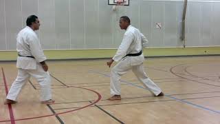 France Shotokan Paris Vaugirard  Anticipation et blocages [upl. by Yrdua]