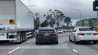 Driving Blackheath to Penrith via Old Bathurst Rd [upl. by Elkcim]