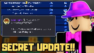 PIGGY GOT A SECRET UPDATE TODAY  Piggy News [upl. by Yatnuahs]