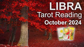 LIBRA TAROT READING quotA DEPARTURE AN ARRIVAL amp A GOLDEN GIFTquot October 2024 october2024 tarot [upl. by Eedissac962]