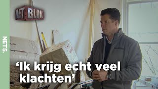 AANNEMER Jeroen KOMT met een BOZE BOODSCHAP  Het Blok AFL16 [upl. by Liuka409]