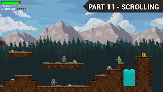 PyGame Scrolling Shooter Game Beginner Tutorial in Python  PART 11  Screen Scrolling [upl. by Shriner663]