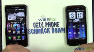 Schmackdown HTC Rezound vs LG Spectrum [upl. by Akeemahs]