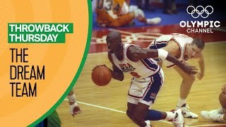 The Best of the Dream Team at the Barcelona 92 Olympics  Throwback Thursday [upl. by Conan]