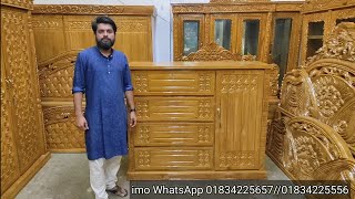 সিম্পল ডিজাইনের ওয়ারড্রব। Wardrobe design simple new model furniture [upl. by Cathe]