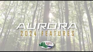 NEW 2024 Features for the Forest River Aurora Travel Trailers [upl. by Oremor]