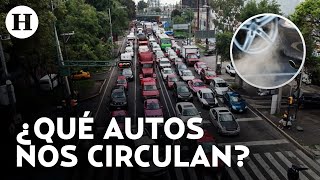 ¡CAMe mantiene Doble Hoy No Circula por contingencia ambiental Estos son los autos que no circulan [upl. by Oidale]