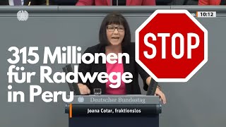 Steuerverschwendung Deutschland Fraktionslose Joana Cotar bringt es auf den Punkt [upl. by Ettevey432]