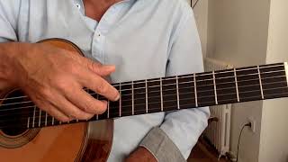 quotDerriere le brouillardquot ACC GUITARE [upl. by Pappas840]