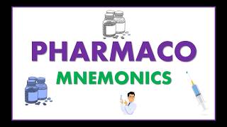 PHARMACOLOGY MNEMONICS [upl. by Lancelot]