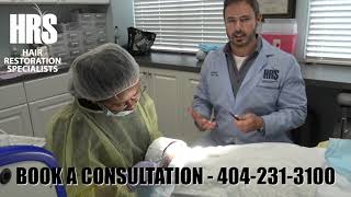 Shaveless FUE Hair Transplant  Hair Restoration Specialists of Atlanta [upl. by Reine]