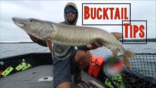 How to Catch More Muskies On Bucktails [upl. by Alra]