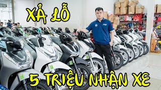 XẢ LỖ SH MODE SH 125 SH 160 VARIO 125 VISION AB SỐC 5 TRIỆU XE MÁY KHẢI OANH [upl. by Haldan]