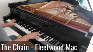 Fleetwood Mac  The Chain  Piano cover [upl. by Aicia73]