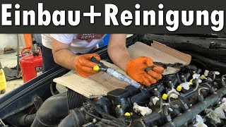 Injektoren wechseln Part 3  Reinigen und Einbauen  DIY Tutorial [upl. by Charlton]