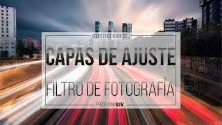 Aprende a utilizar la capa de ajuste de filtro de fotografía en photoshop [upl. by Toombs]